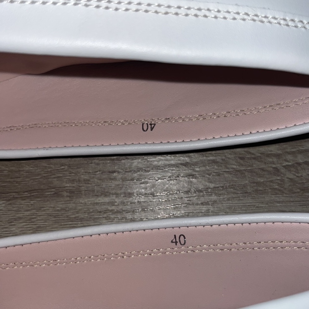 Authentic Tod’s Double T White Leather Gommino Driving Loafer Shoes - Picture 16 of 16